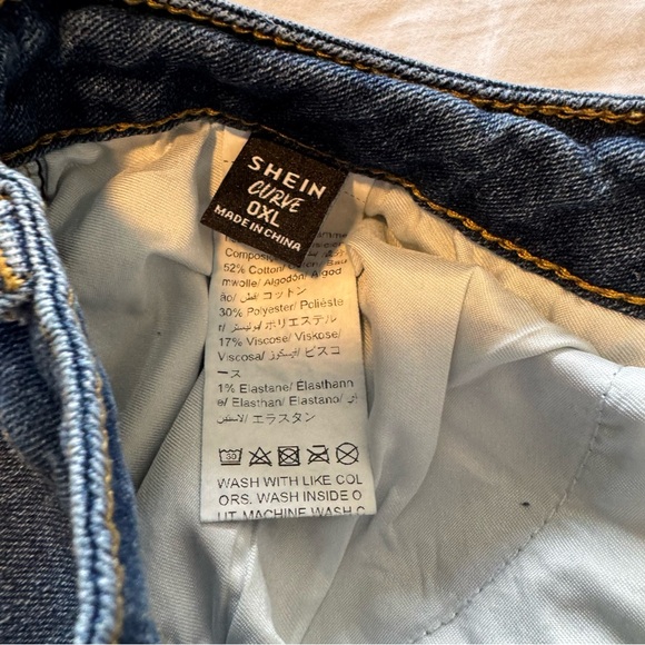 SHEIN Ankle Jeans Size 0X - Picture 9 of 9